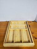 Expandable Bamboo Drawer Organizer