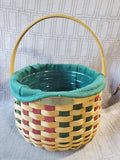 Longaberger 2003 Christmas Collection Caroling Basket