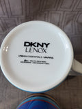 Pair of Lenox DKNY Mult-Colored Mugs (A)