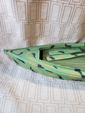 Camouflage Model Boat with Display