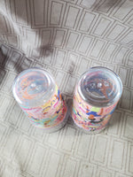 Pair of 2024 McDonald's Happy Meal Barbie/Hot Wheels Collector's Cups