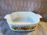 Small Corning Ware "Spice of Life" Casserole Dish