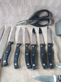 14 Piece McCook Knife Block and Kitchen Knife Set