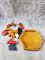 Kingou Wooden Tangram Puzzle