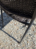 Brown All Weather Wicker Chair Paie *Read Description*
