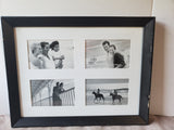 Black Wooden Photo Collage Frame