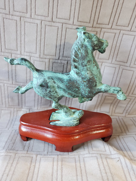 Vintage Flying Horse of Gansu Statue Reproduction