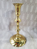 (B) Brass Candlestick Holder