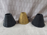 Lot of 3 Beaded Miniatures Lamp Shades