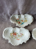 Lot of 4 Vintage Porcelain Bone Dishes