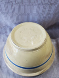 Vintage Watt Pottery Yellow Mixing Bowl