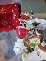 (A) Christmas Decor Lot
