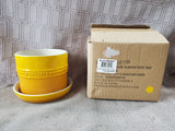 Le Creuset Nectar Herb Planter with Tray UNUSED (2 AVAILABLE PRICED INDIVIDUALLY AT $55 EACH)