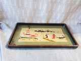 Asian Inspired Lacquerware Tray