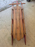 Vintage Wood and Metal Sled