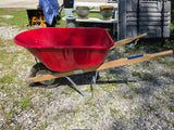 Large Heavy Duty Metal Wheelbarrow * Read Description *