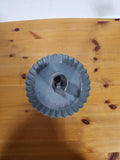 Rustic Metal and Wooden Tapered Candle Holder