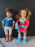 Pair of Our Generation Dolls (D)