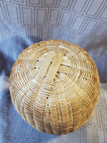 Hand Woven Bamboo Planter Basket