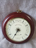 Round Wooden Tide Clock WORKS