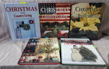 Lot of 5 Christmas with Country Living Books