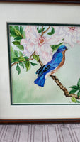 Bluebird Watercolor Print