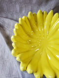Yellow Ceramic Banana Fruit Bowl
