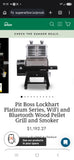 Pitt Boss Platinum Wood Pellet Grill and Smoker***HEAVY ITEM*** READ DETAILS ON PICK UP POLICY***