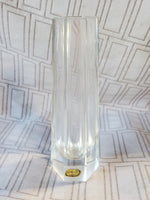 Bohemia Crystal Hexagonal Bud Vase
