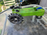 Vintage Melnor Cast Iron Traveling Tractor Lawn Sprinkler (two available, priced separately)