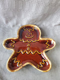 Hull Pottery Gingerbread Man Serving Tray