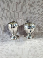 Gotham Silverplate Creamer and Sugar Set