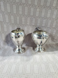 Gotham Silverplate Creamer and Sugar Set