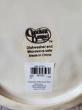 Set of 4 Cracker Barrel Stoneware Beach Themed Salad Plates