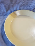 Fioriware Art Pottery Pale Yellow Shallow Bowl