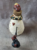 The Boyds Collection Carvers Choice Snowman Figurine