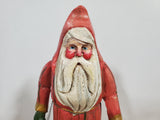 House of Hatten Folk Art Santa with Goose Basket