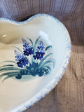 Ellis Production Pottery Heart Shaped Bowl
