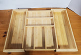 Expandable Bamboo Drawer Organizer