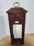 Ethan Allen Skeleton Style Pendulum Wall Clock DOES NOT APPEAR TO BE WORKING