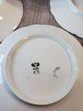 Lot of 5 Floral Plates