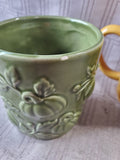 Set of 4 Sur La Table Pumpkin Mugs