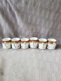 12 Piece Hammersley & Co. Demitasse and Saucer Sets