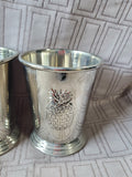 Set of 3 Colonial Williamsburg Reed & Barton Silverplate Julep Cup