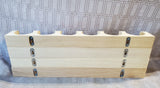 Set of 4 Williams-Sonoma Wooden Wall Hanging Spice Racks