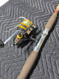 Vintage Penn 650 SS Reel and 7' Fenwick Rod (A)