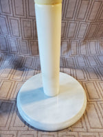 Carved Stone Paper Towel Holder