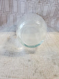 Pasabahce Etched Glass Bud Vase