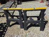 Lightweight Folding Saw Horses(2), Read Description