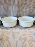 Set of 16 Oz Small Corning Ware French Round Baking Dishes
